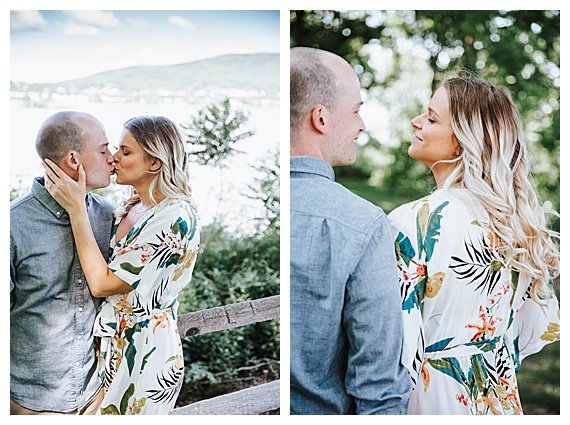 dreamy engagement session