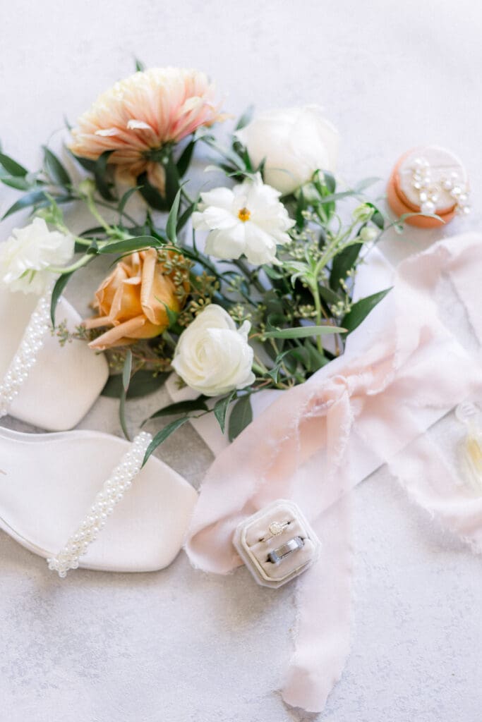 Flat Lay Wedding Details